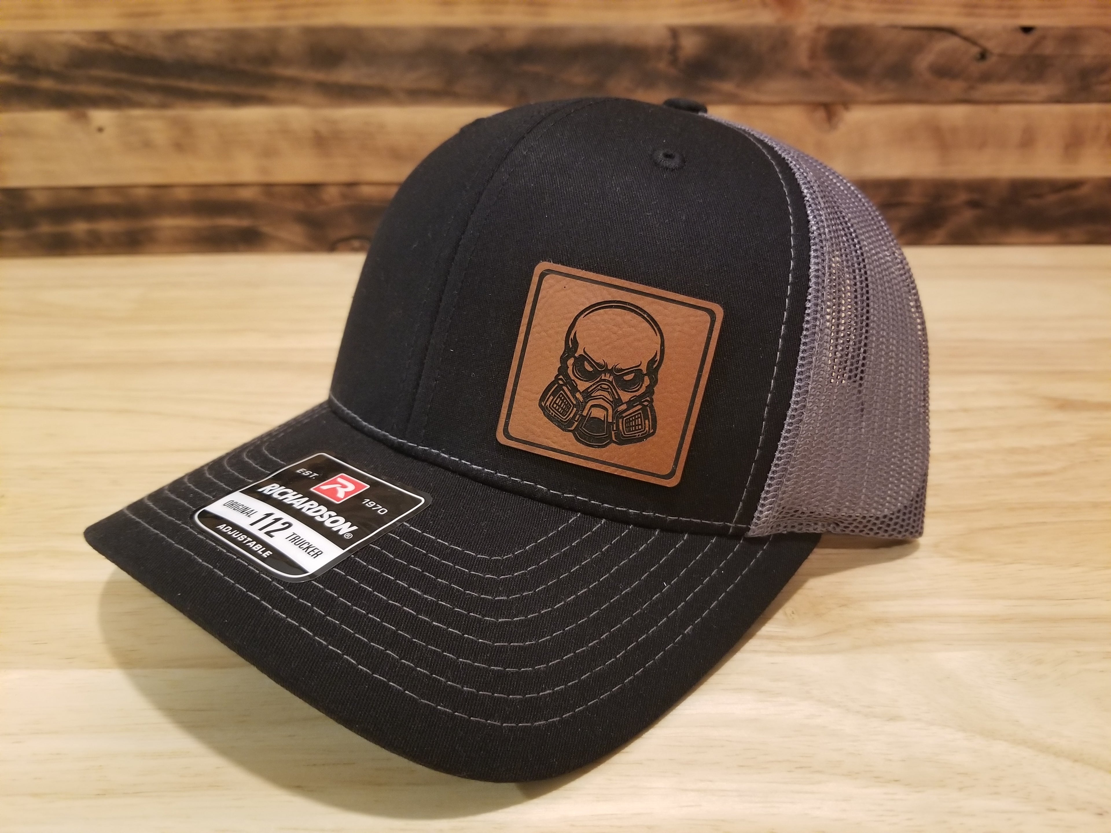 Body Shop Merch Hat with Rawhide Skull wearing paint mask