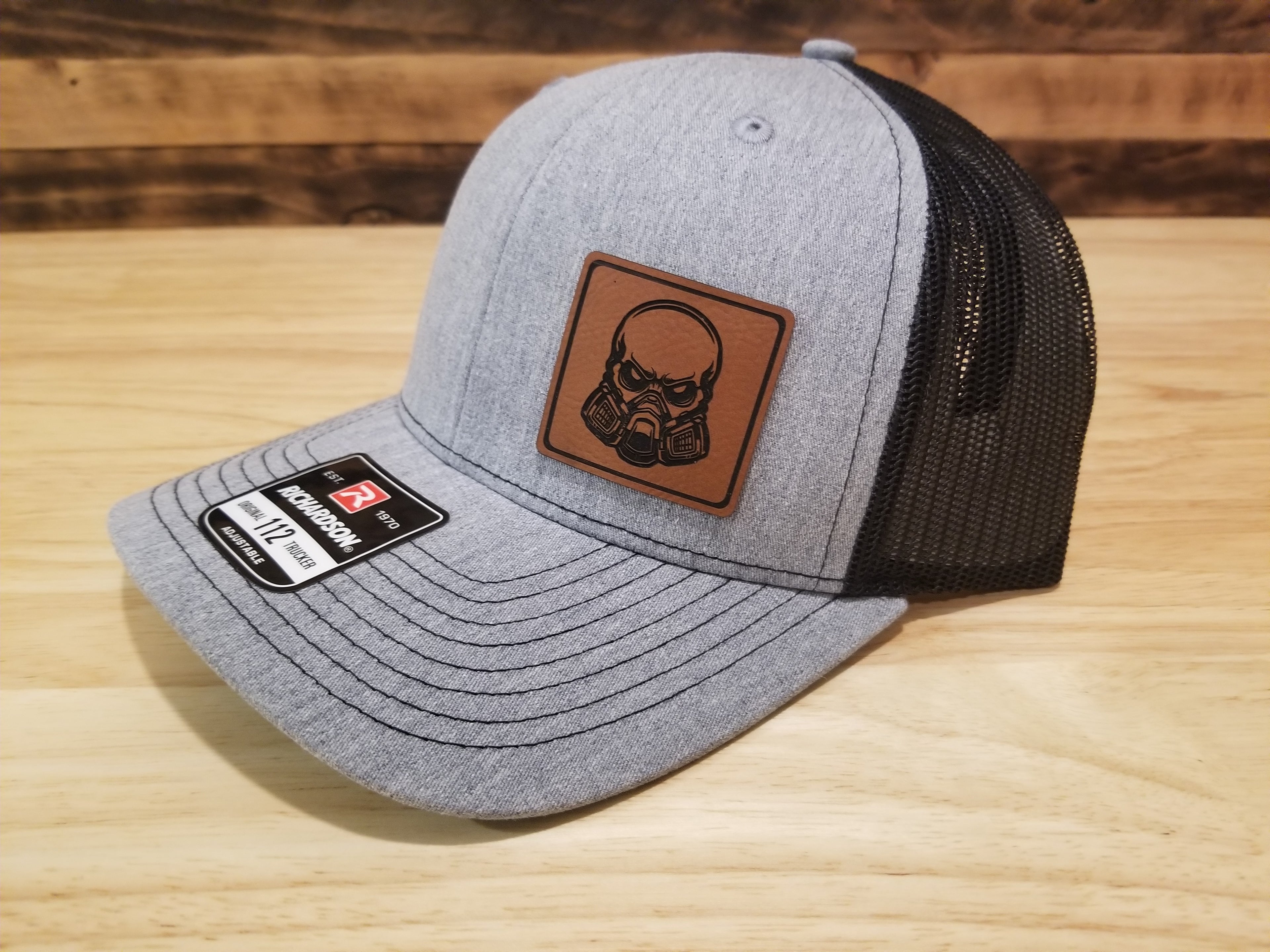 Body Shop Merch Hat with Rawhide Skull wearing paint mask