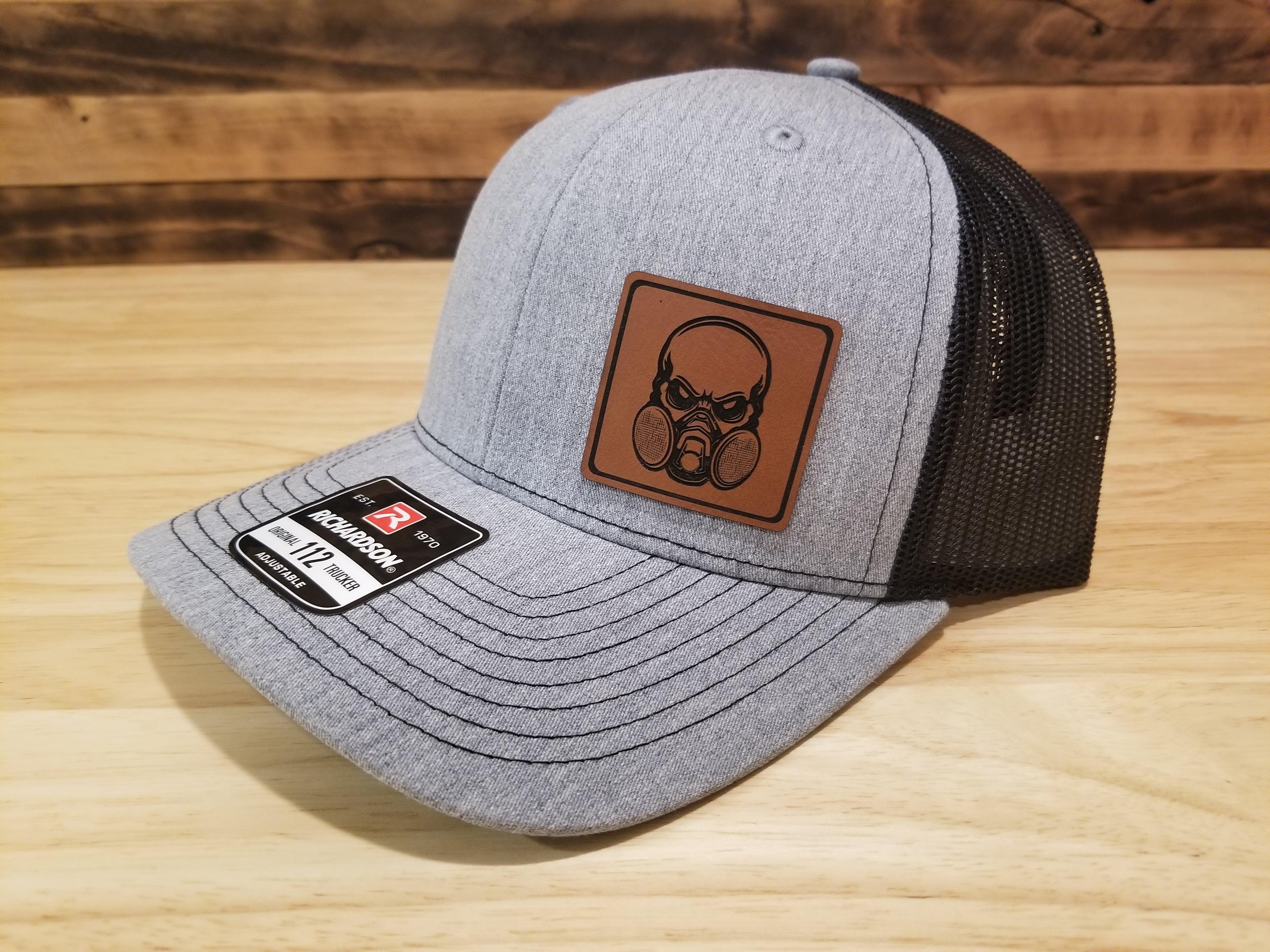 Body Shop Merch Hat with Rawhide Skull wearing dust mask