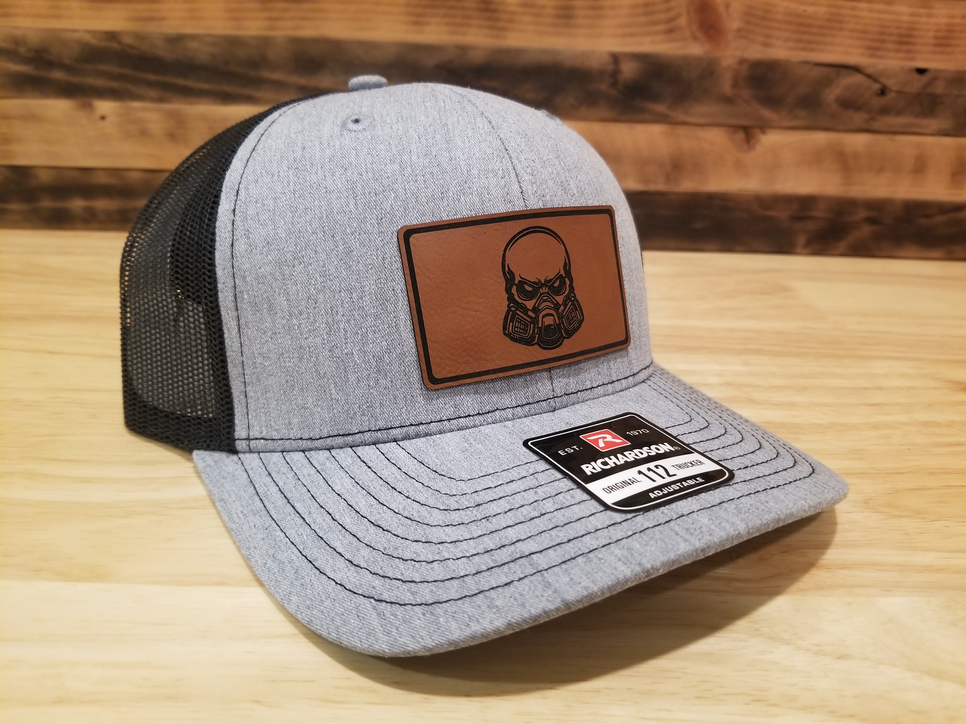 Body Shop Merch Hat with Rawhide Skull wearing paint mask